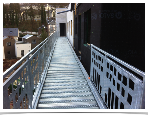 Coursive pour logements
